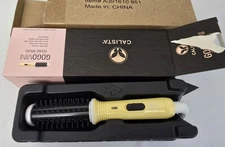 Calista GoGoMini Round Brush Marigold Yellow With Heat Bag