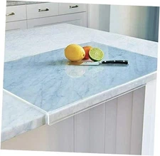 Clear Cutting Board for Kitchen with Lip with Non Slip 24" Wide x 16" Long 