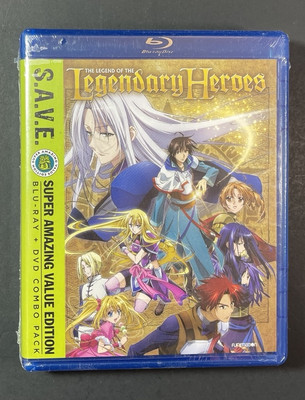 The Legend of the Legendary Heroes [ The Complete  Series ] (Blu-ray) NEW