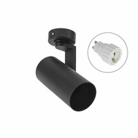 Led Madara Mini Ii GU10 Schwarz Deckenleuchte Schwenk-&Drehbar IP20 Max.35W Rund