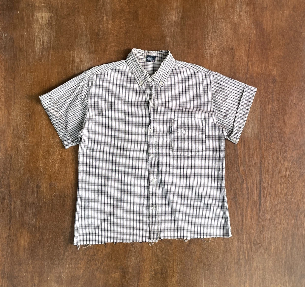 Stussy Short Sleeve Striped Casual Button-Down Shirts for Men for