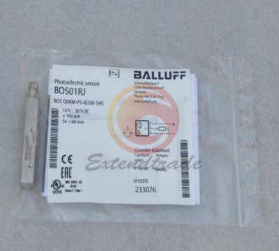 Neu 1PCS BALLUFF Sensor BOS Q08M-PS-KD20-S49 BOS01RJ