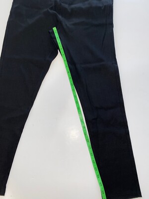 R Sofia Black Pants pull On New 1x Pockets Skinny Stretch women