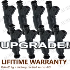 27LB 4 HOLE UPGRADE Bosch 8 FUEL INJECTORS FOR 1994-1998 Lincoln Mercury Ford V8