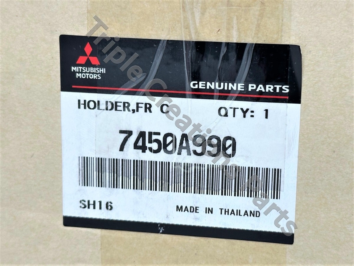 Genuine Mitsubishi 7450A990 Holder Front Center Mark OEM | eBay