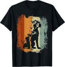 Boerboel Dog Retro Style T-Shirt-productor-mockup Gift Unisex T-Shirt