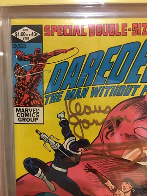 DAREDEVIL #181 1982 CBCS 9.6 DEATH OF ELEKTRA FRANK MILLER KLAUS