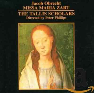 Jacob Obrecht Missa Maria Zart CD 2001 Gimell Tallis Scholars - Brand New Sealed