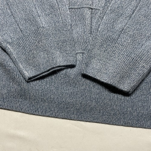 Dockers Knit Sweater Men’s Large Pullover Blue Polo Collared Business Hipster - Picture 6 of 10