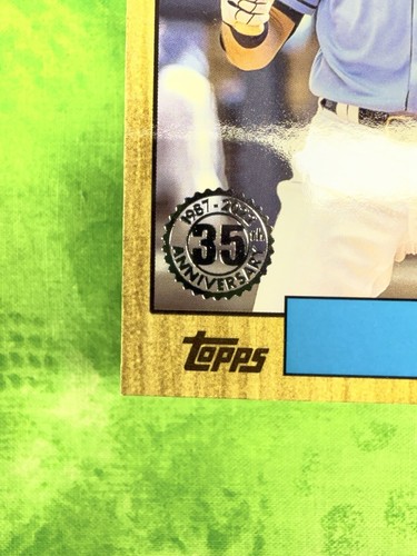 Josh Lowe RC - 1987 Topps - 2022 Topps Series 2 #87TB-27 Tampa Bay Rays Rookie - Picture 6 of 10