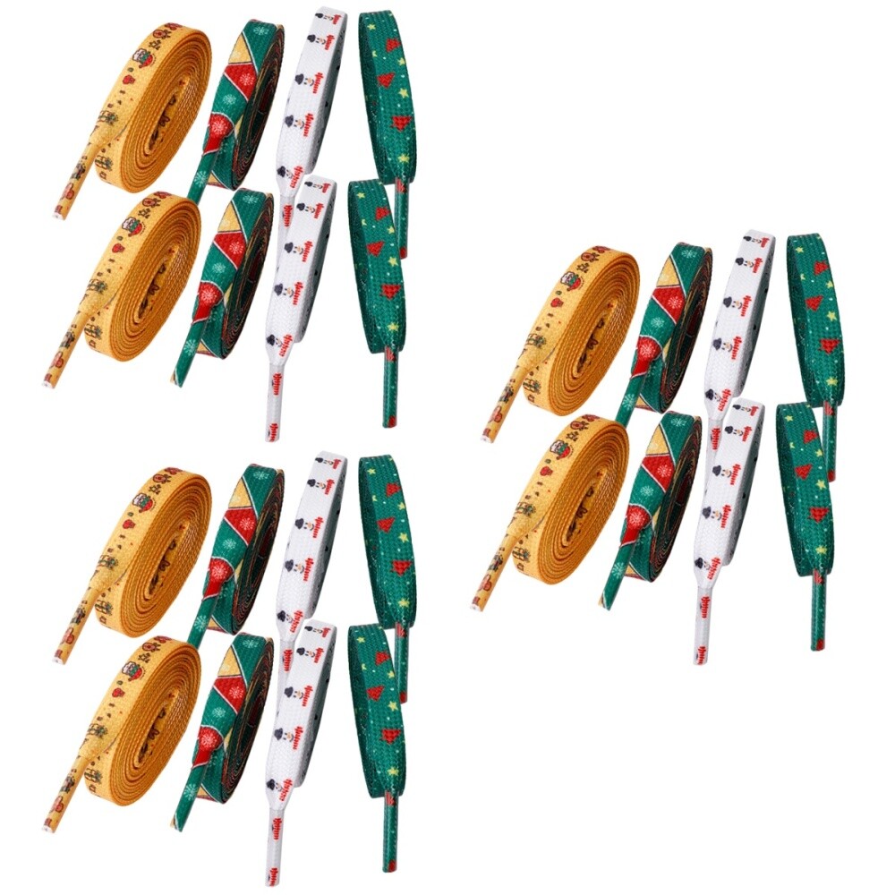 APL 4 paia lacci decorativi per stivali lacci piatti stringhe per scarpe sneakers