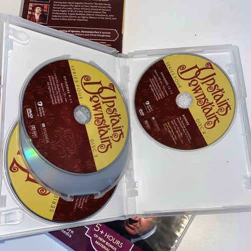 Upstairs Downstairs Series 2 4 5 DVD Lot 40th Anniversary Edition Acorn Media - Foto 8 di 18