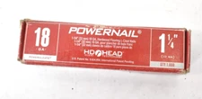 Powernail 18 Gauge Collated L Cleat Flooring Nails 1000 Pack 1-1/4" L12518