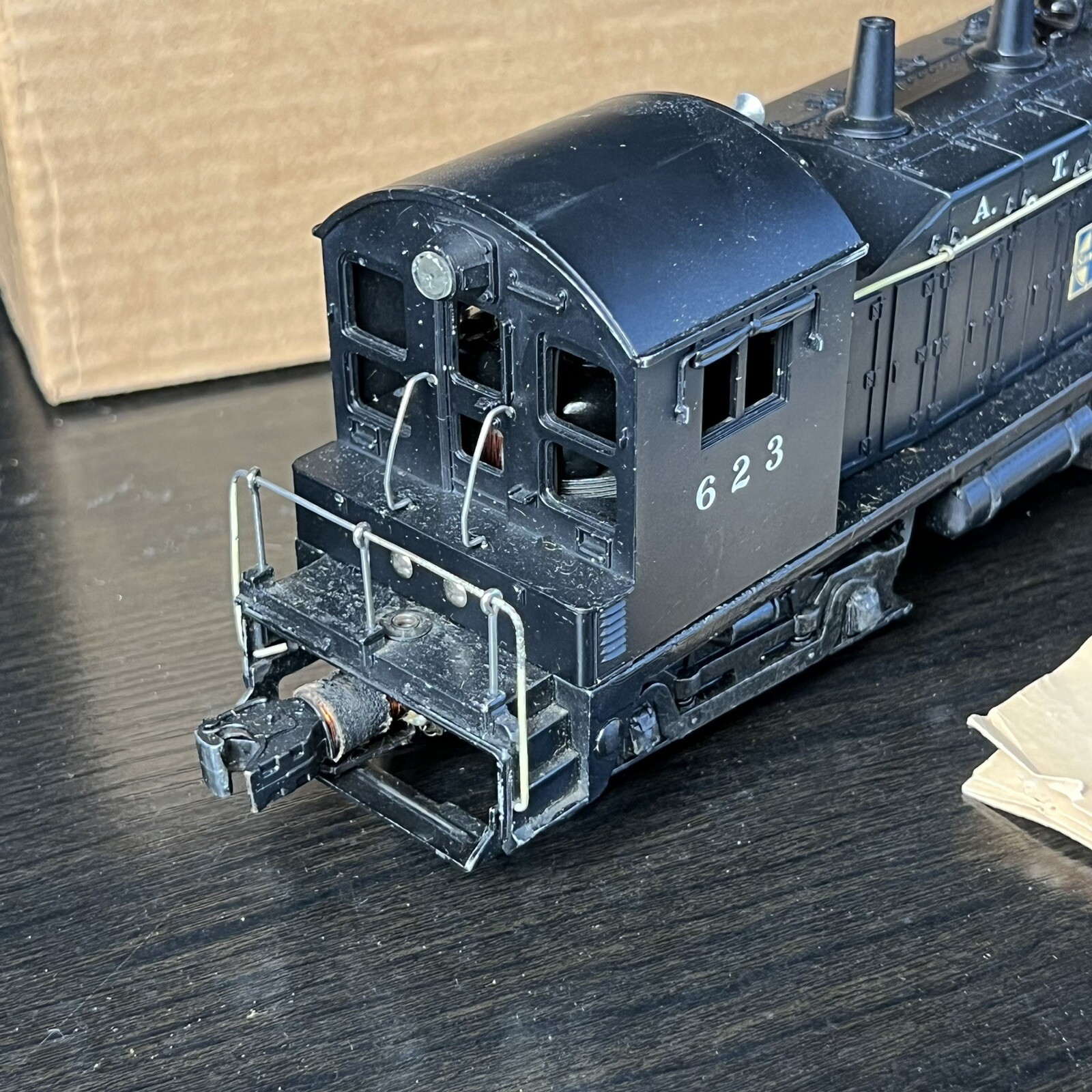 Lionel Santa Fe Diesel Switcher Locomotive Train #623 O Gauge WORKS | eBay