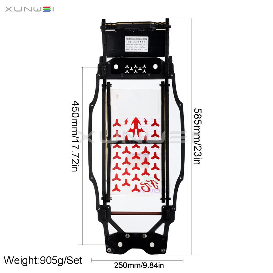 High-strength Nylon Roll Cage car Body Shell Protection for 1/5 ARRMA Kraton 8S - Image 3 of 4