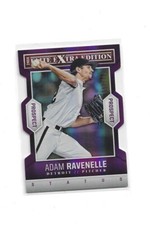 2014 Panini Elite Extra Edition Adam Ravenelle Purple Die-Cut /150