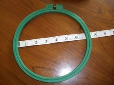 Tajima Japón #18 Aro Bordado Verde Redondo 7" Redondo
