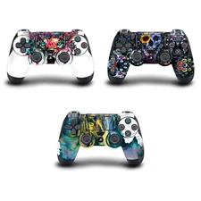 OFFICIAL RIZA PEKER ART MIX VINYL STICKER SKIN DECAL FOR DUALSHOCK 4 CONTROLLER
