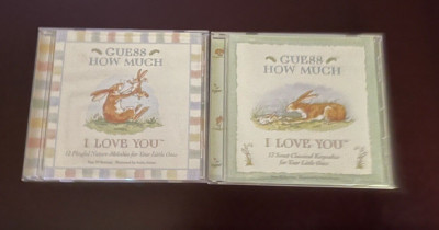  2 cds Guess How Much I Love You Bedtime Lullabies & Nature Sounds Untested