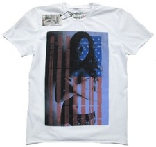 Amplified Pin Up Stars Stripes USA Hot Sexy Girl Rock Star Vintage T-Shirt M