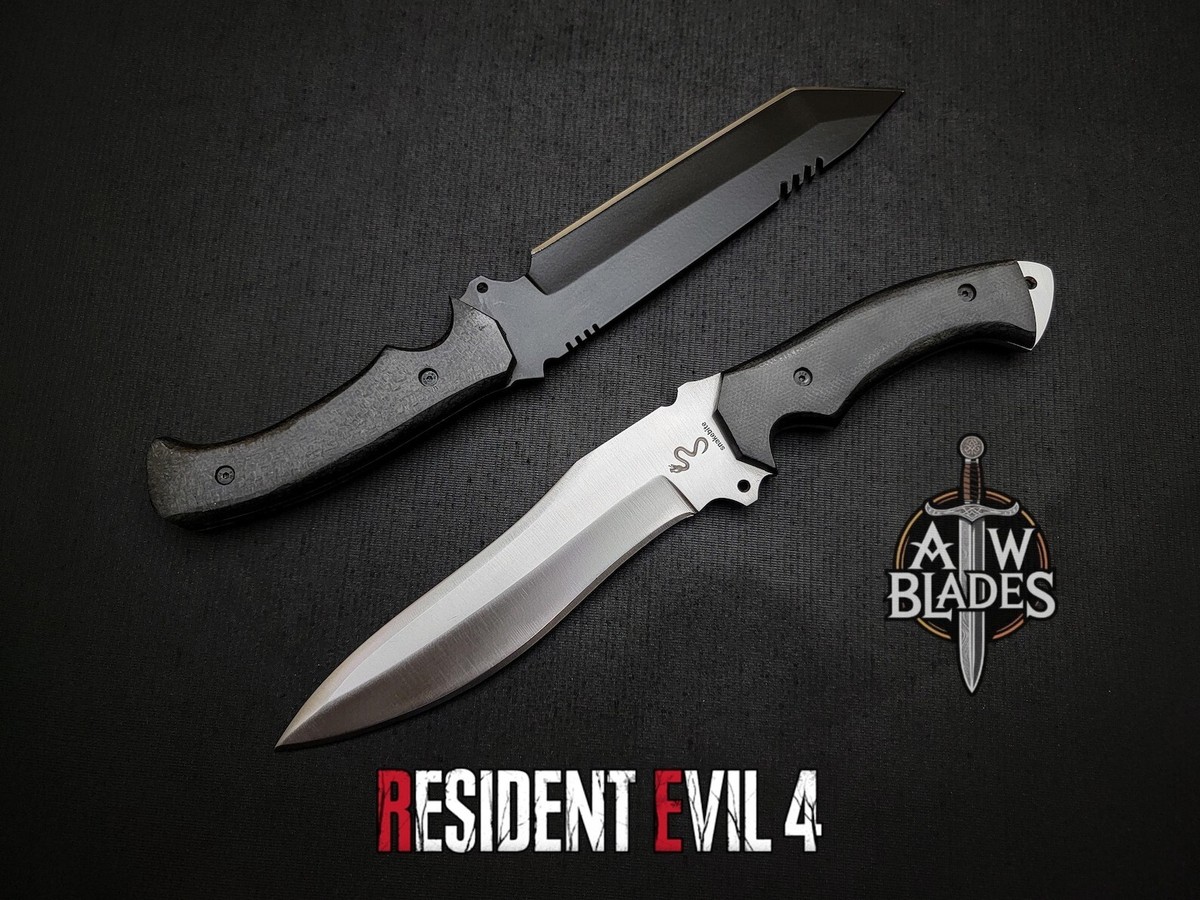 Handmade Resident Evil 4 Remake Ada Wong Tactical Knife & Elite