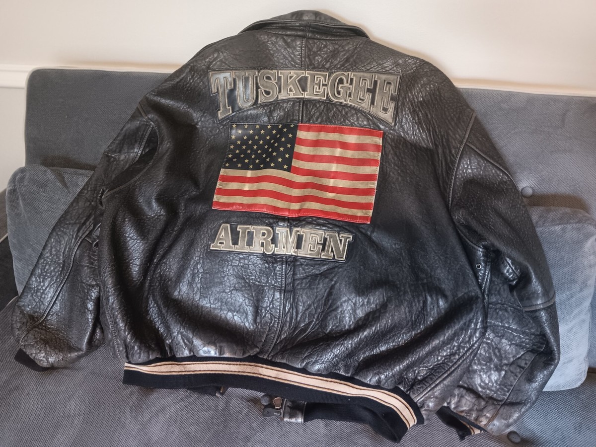 Tuskegee Airmen Vintage 1940's Jacket; Avirex/Made in the U.S.A