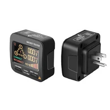 New US Plug AC11 Socket Tester Digital Display Voltage Checker Detector Tool