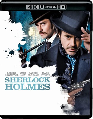 Sherlock Holmes (4K Ultra HD, Blu-ray) NEW, Robert Downey Jr.
