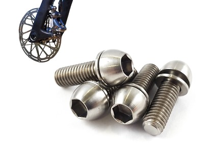 Avid Hayes Fit Hope BLUE Titanium Caliper Bolts M6x20mm caliper bolts 4 PACK