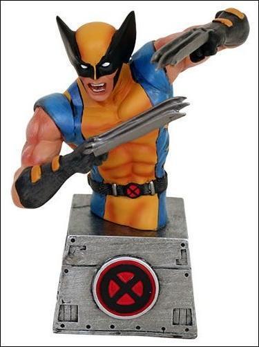 アメコミ Wolverine Bust Paperweight Marvel X-Men Wolverine Bust Paperweight by Monogram