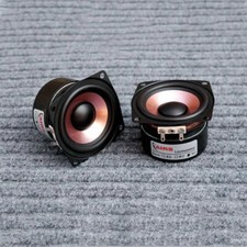 2pcs 2.5 inch Speaker HiFi Audio 15W 8  Full Range Loudspeaker WIFI Bluetooth