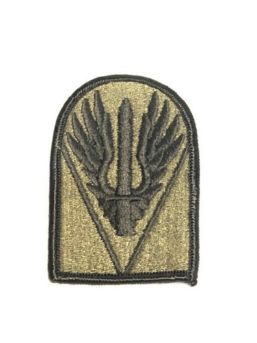 LOT OF 2 US ARMY JRTC OPS GRP ALPHA UNIT PATCH ABN PATCHES UNIFORM BDU SUBDUED - Picture 2 of 6