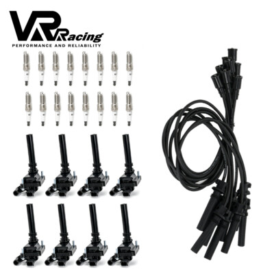 8 OE Ignition Coils & 16 Iridium Spark Plugs For Dodge Ram 1500 2500 3500 03-05