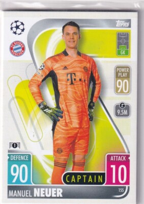 Topps Match Attax Champions League 21/22 Nr. 155 Manuel Neuer Captain