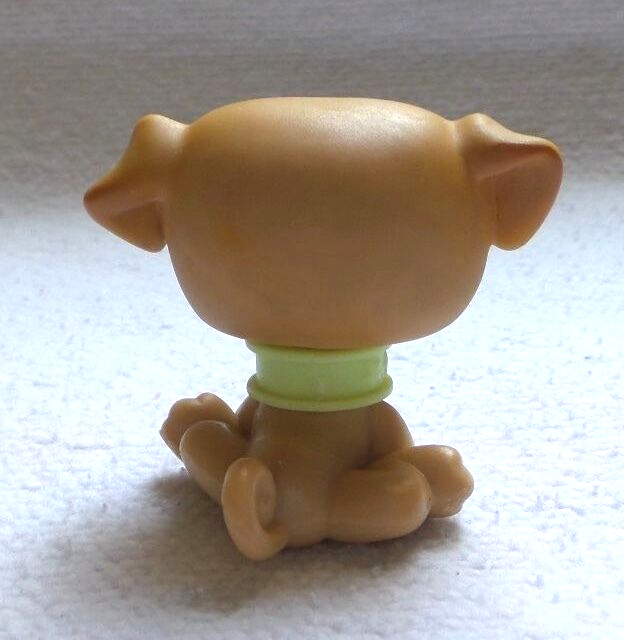 Figurine LPS (Littlest Pet Shop) Chien Carlin #02 - Occasion, Collection Hasbro