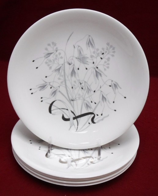 WEDGWOOD china WILD OATS pattern Set of 4 Dinner Plates 101/4" eBay