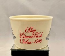 Old Spice Shave Late Glass Mug 02 - 1964 to 1978 Grand Turk Salem 1786, Vintage
