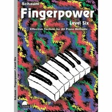 SCHAUM FINGERPOWER LEVEL 6 PIANO MUSIC BOOK - BRAND NEW