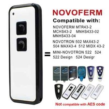 Fernbedienung Kompatible Mit NOVOFERM MINI-NOVOTRON 522 524 433.92mhz Rolling
