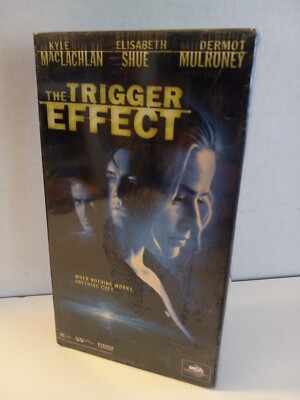 The Trigger Effect VHS Kyle MacLachlan Elisabeth Shue 1997 New Sealed Watermark