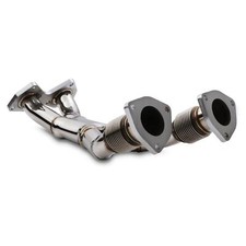 DOWNPIPE FLESSIBILE SCARICO ACCIAIO INOX PER AUDI TT 8N MK1 3.2 VR6 QUATTRO 98-06