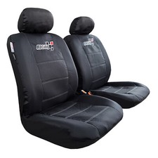 For Toyota Tacoma Seat Covers Trd 2003-2021 Waterproof Black Canvas Protectors