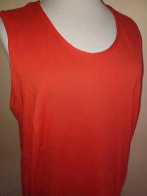 Sempre pui by Chalou klassisches Damen Top orange Gr. 54 große Größen  