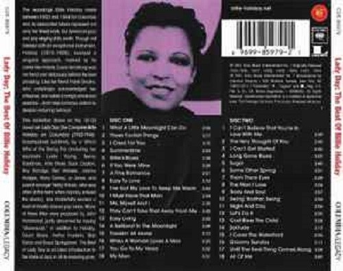 Billie Holiday - Lady Day: The Best of Billie Holiday (Oct-2001,Columbia/Legacy) - Picture 2 of 4