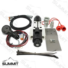 Universal Hydraulic Third Function Valve Kit w/ Joystick Handle, 15 GPM, 1/2" AG