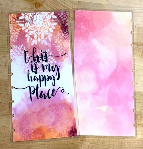'This is my Happy Place' Juego de 4 usos con media hoja Nuevo en caja Happy Planner- - Imagen 2 de 4