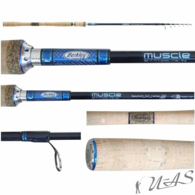 Berkley Muscle Nanotech Unbreakable Jerkbait 6ft 6in 60-140g Fishing Rod 