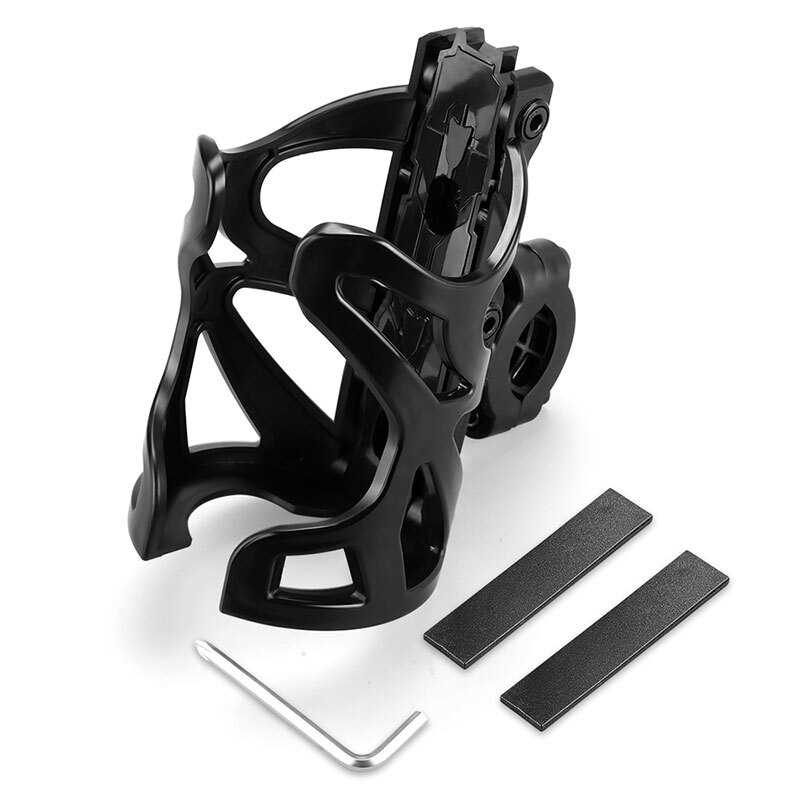 Motorcycle Cup Holder Handlebar Mount Beverage Drink Water Bottle for ATV Bike