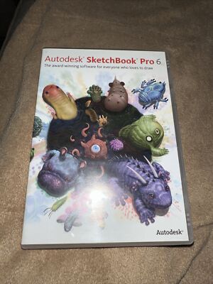 Autodesk SketchBook Pro 6 for PC, Mac - In case with product key