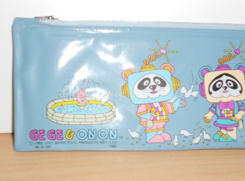 Vintage GEGE & ONON Pencil Case 1988 CHINA - Picture 4 of 4
